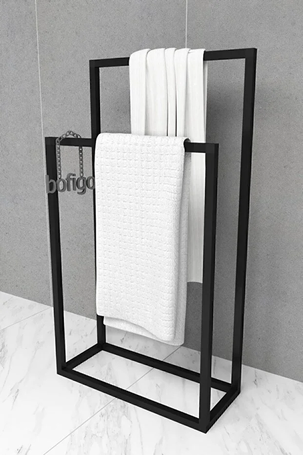 Metal Havluluk Banyo Düzenleyici Dekoratif Havluluk
